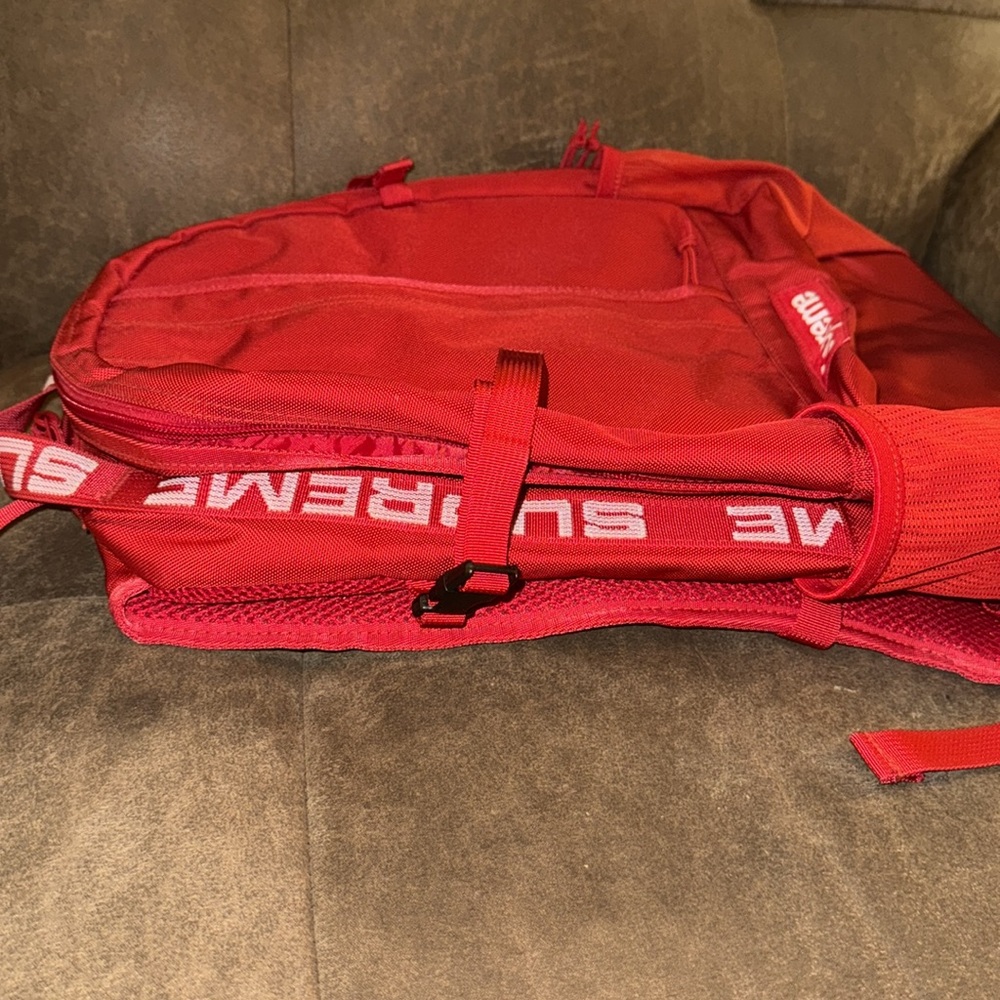 Supreme Red Backpack - image 3
